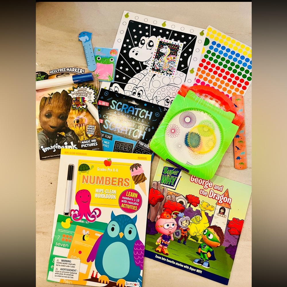 Busy Bag for Boys! Minimize the screen time ignite the imagination Mystery Pack